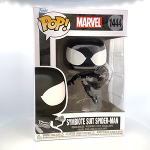 Symbiote Suit Spider-Man Funko Pop! Vinyl Figure #1444 With Pop Protector